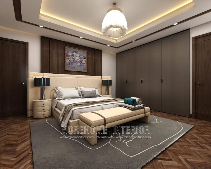 Giường ngủ biệt thự Giường ngủ biệt thự