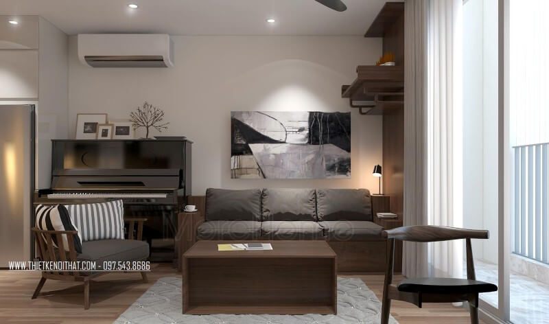 Mẫu sofa đẹp được lựa chọn nhiều cho không gian nhà chung cư, nhà phố hiện đại